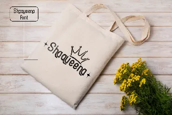 Shaqueena font