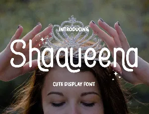 Shaqueena font