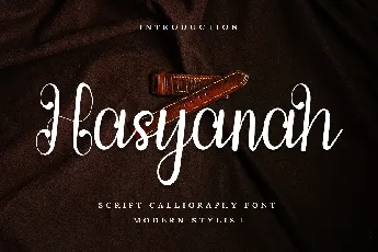 Hasyanah font