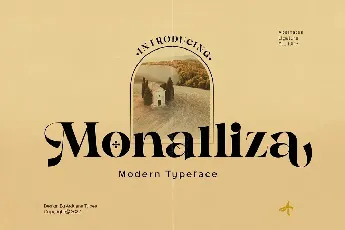 Monalliza font