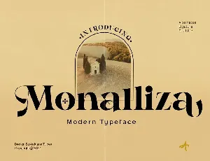 Monalliza font