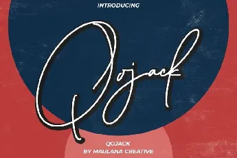 Qojack font