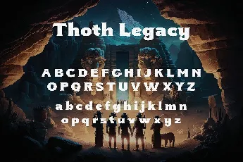 Thoth Legacy font