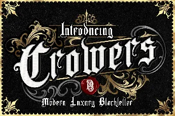 Crowers font