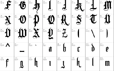 Crowers font