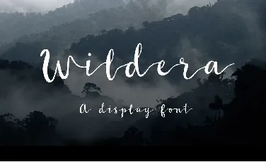 Wildera Free font