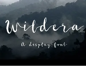 Wildera Free font