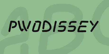 PWOdissey font