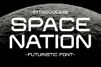 Space Nation font