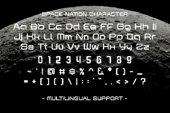 Space Nation font