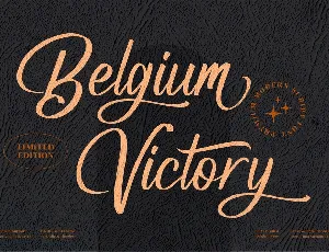 Belgium Victory font