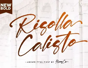 Risolla Calisto font