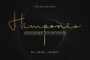 Himponis Demo font