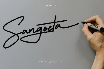 Sangoeta font