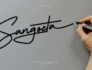 Sangoeta font