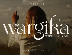 Wargika font