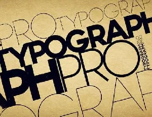 Typograph Pro font