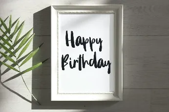 Birthday Personal Use font