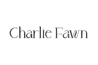 Charlie Fawn Demo font