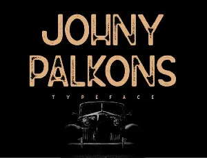 Johny Palkons font