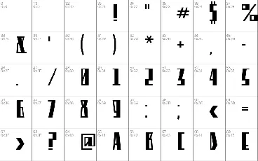 Eleventh Square font