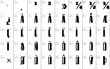 Eleventh Square font