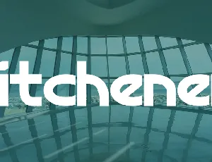 Kitchener font