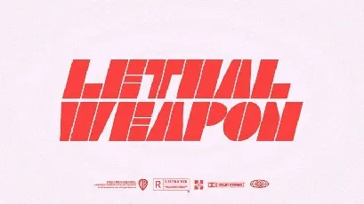 Lethal Weapon font