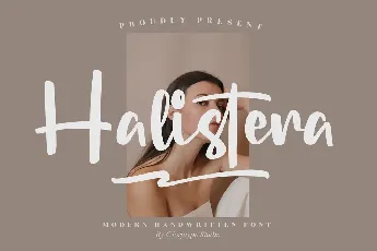 Halistera â€“ Modern Handwritten font