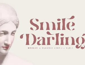 Smile Darling font