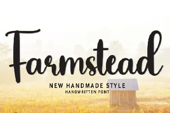 Farmstead Script font