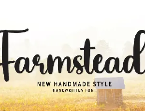 Farmstead Script font