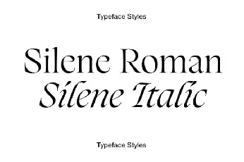 Silene font