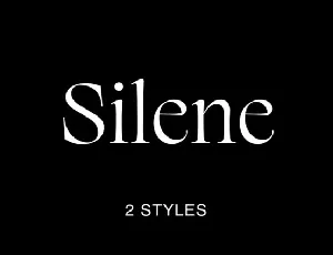 Silene font