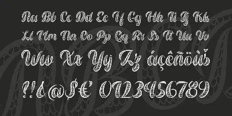 Dragon Wings font