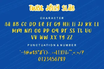 Twist Jelly Demo font