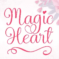 Magic Heart PERSONAL USE font