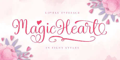 Magic Heart PERSONAL USE font