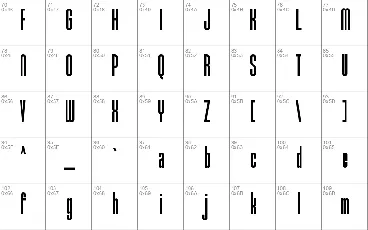 Typo-Longest font