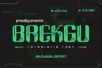 Brekgu font