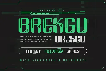 Brekgu font