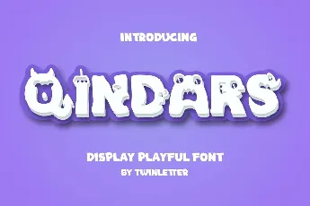 Qindars font