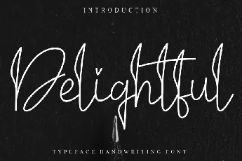 Delightful Handwritten font