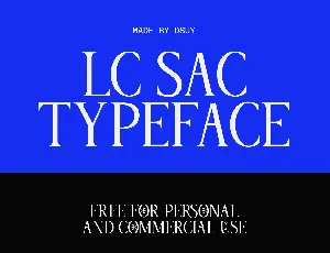 LC Sac font