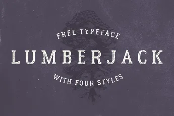 Lumberjack Free font