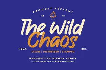 The Wild Chaos Demo font