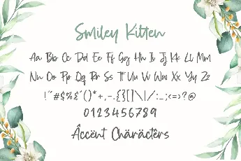 Smiley Kitten font