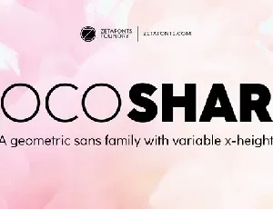 Coco Sharp Family font