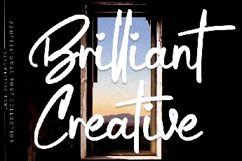 Brilliant Creative Script font