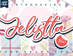 Jelistta – Beautiful Signature font